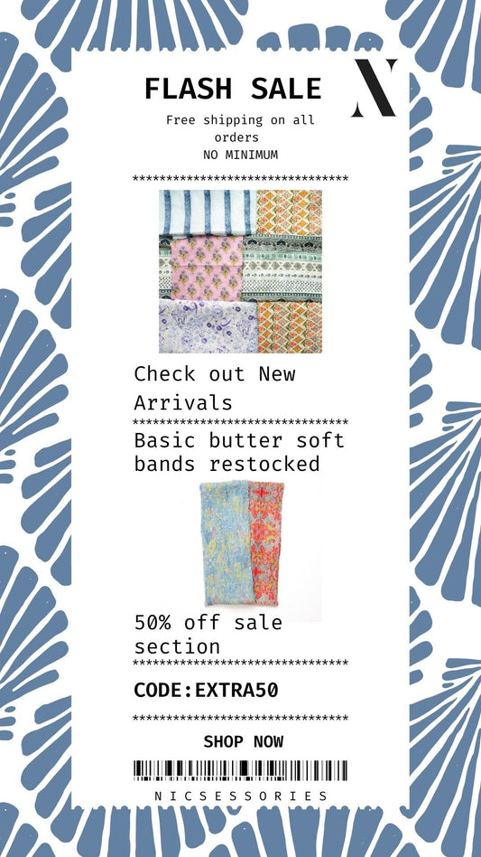 Flash Sale Nicsessories