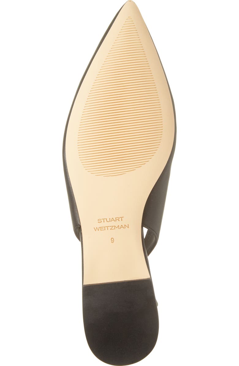 Stuart Weitzman Mara Pointed Toe Slingback Flat (Women)