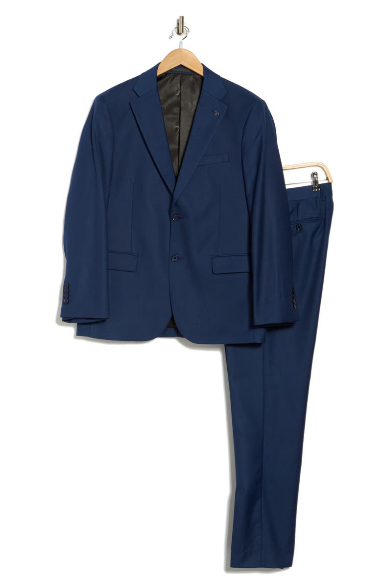 Scotch & Soda Blue Classic Fit Suit