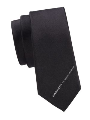 Givenchy Logo Silk Tie