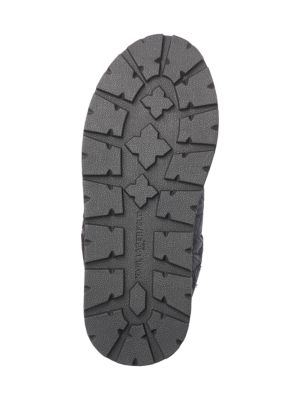 Karl Lagerfeld Paris Faux Fur Camouflage Camping Slippers