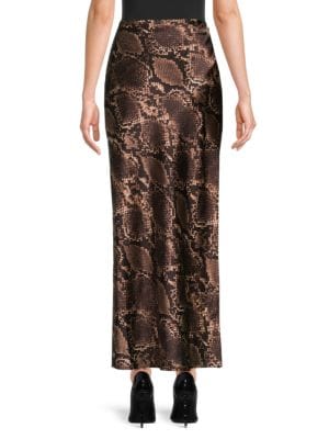 4th & Reckless
Novah Snake Print Maxi Skirt