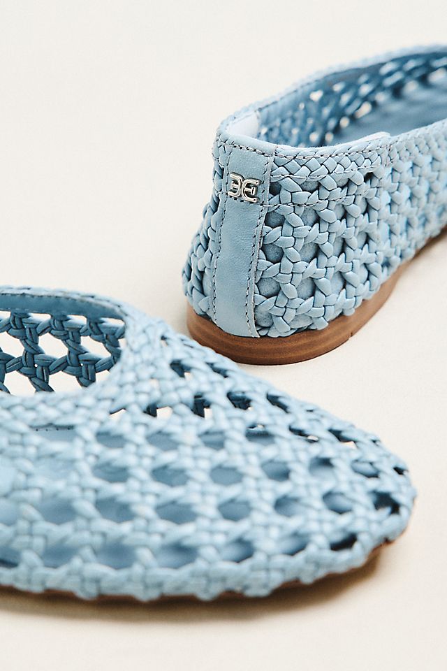Anthropologie Sam Edelman Shira Woven Ballet Flats