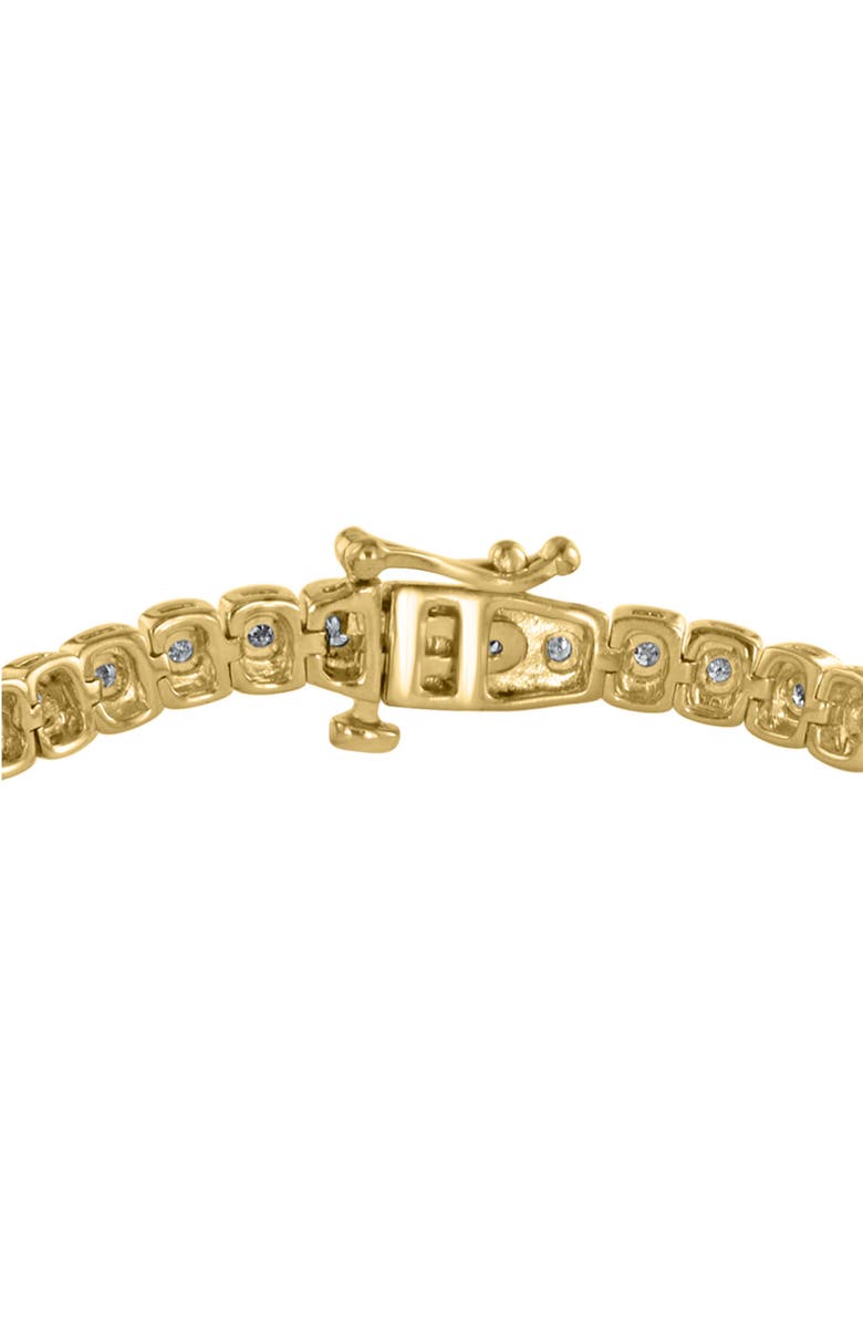 EFFY 14K Gold Vermeil Diamond Tennis Bracelet - 0.14 ctw.