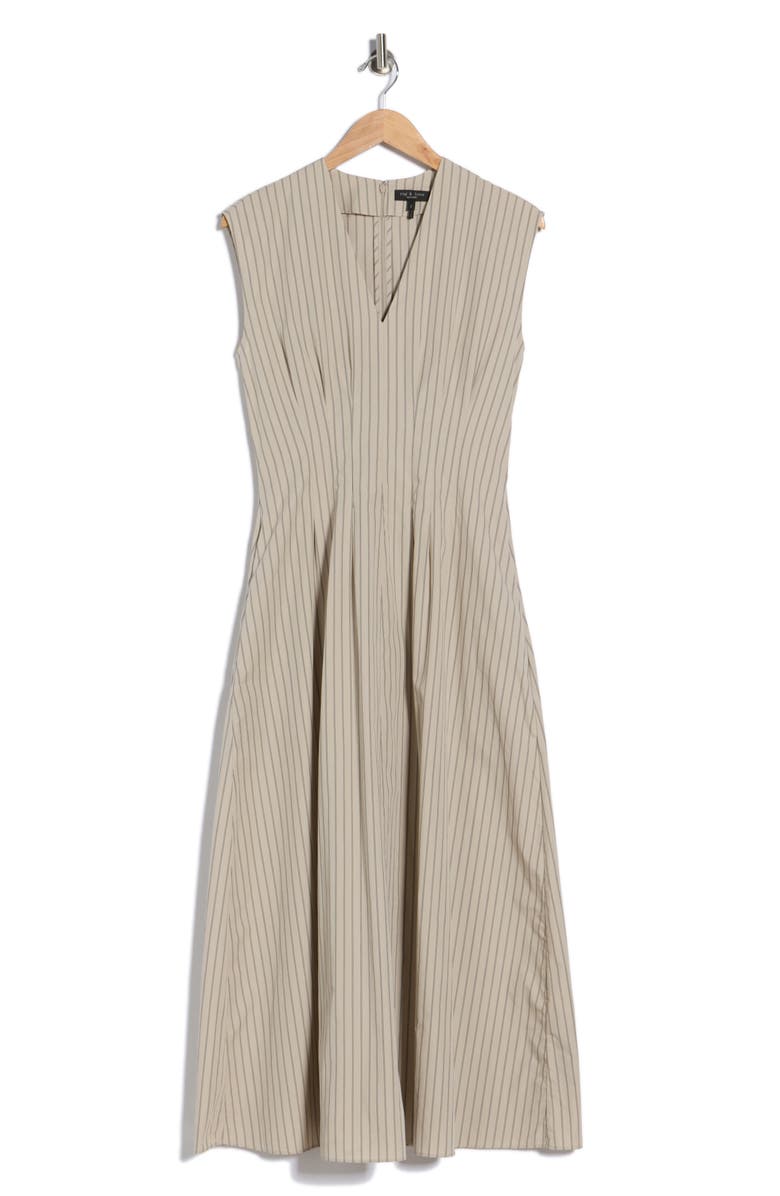 rag & bone Isabella Stripe Sleeveless Maxi Dress