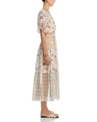 KOKO + MASON Kimono Short Sleeve Midi Dress