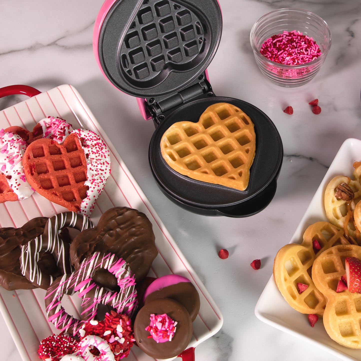 Walmart MyMini Heart Waffle Maker