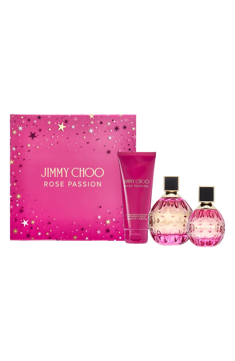 Jimmy Choo Rose Passion Women's 3-Piece Eau de Parfum Set