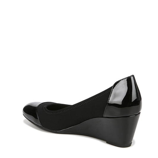Walmart LifeStride Women's Juliana Cap Toe Wedge - Narrow, Medium, & Wide Width Available