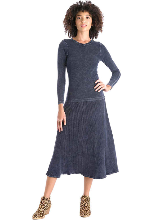 Walmart Hard Tail V-neck Long Sleeve T-shirt T-194