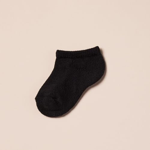 Amazon Essentials Unisex Kids and Toddlers' Cotton Low Cut Sock, 14 Pairs