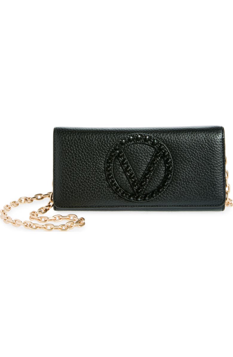 VALENTINO BY MARIO VALENTINO Bianca Studded Leather Shoulder Bag