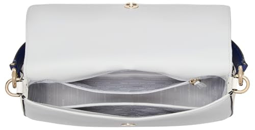 kate spade new york Women's Hudson Colorblocked Pebbled Leather Flap Shoulder Bag