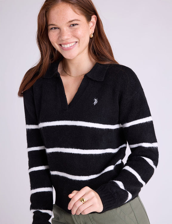 CABLE CREW NECK SWEATER