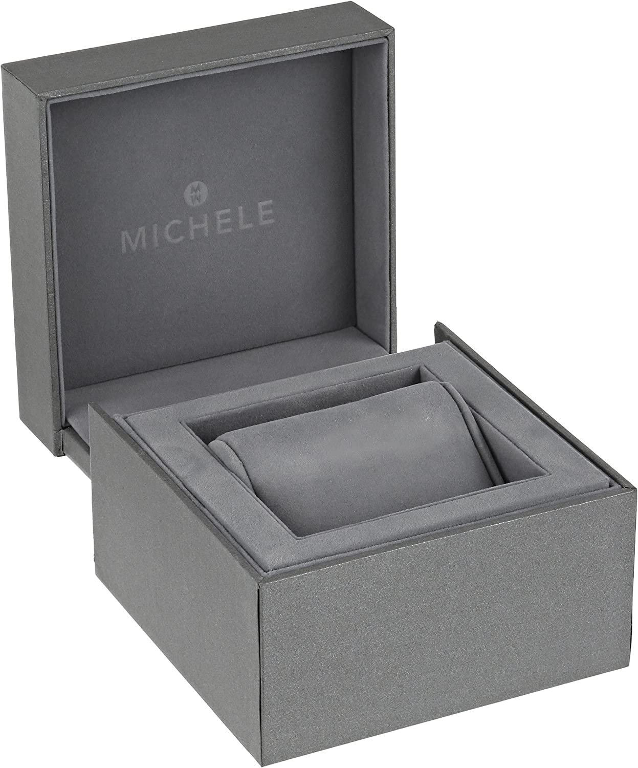Walmart Michele Deco Chronograph Day/Date Stainless Steel Diamonds Womens Watch MWW06P000014