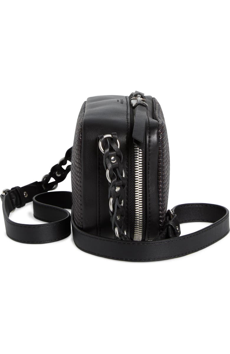 rag & bone Cami Straw & Leather Camera Bag