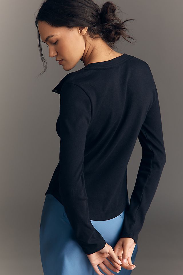 Anthropologie Pilcro Long-Sleeve Henley