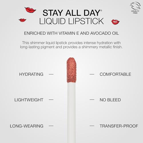 stila Stay All Day Sheer & Shimmer Liquid Lip