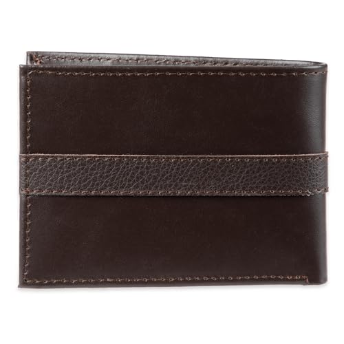 Tommy Hilfiger Men's Classic Bifold Wallet with ID Window and Multiple Card Slots
