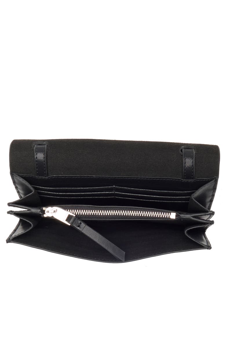 AllSaints Ludivene Crossbody Leather Wallet