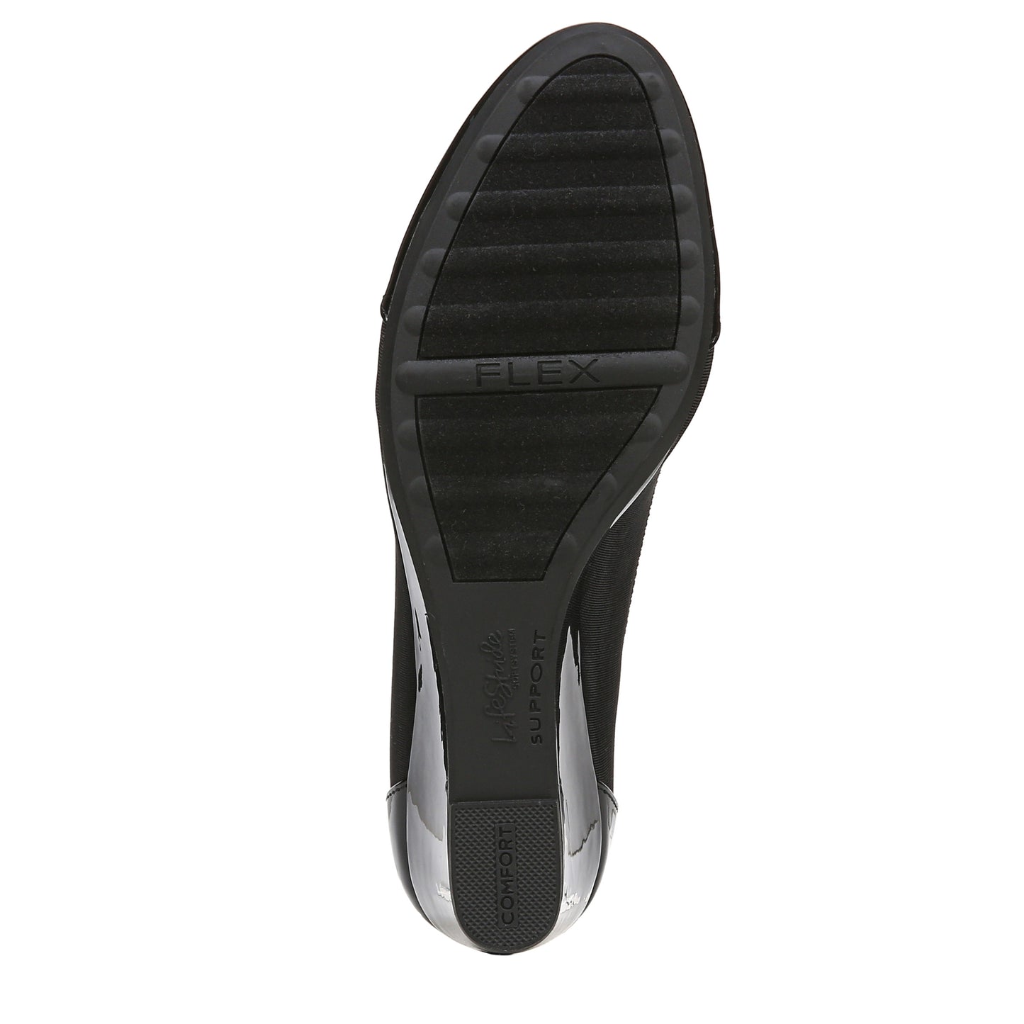 Walmart LifeStride Women's Juliana Cap Toe Wedge - Narrow, Medium, & Wide Width Available