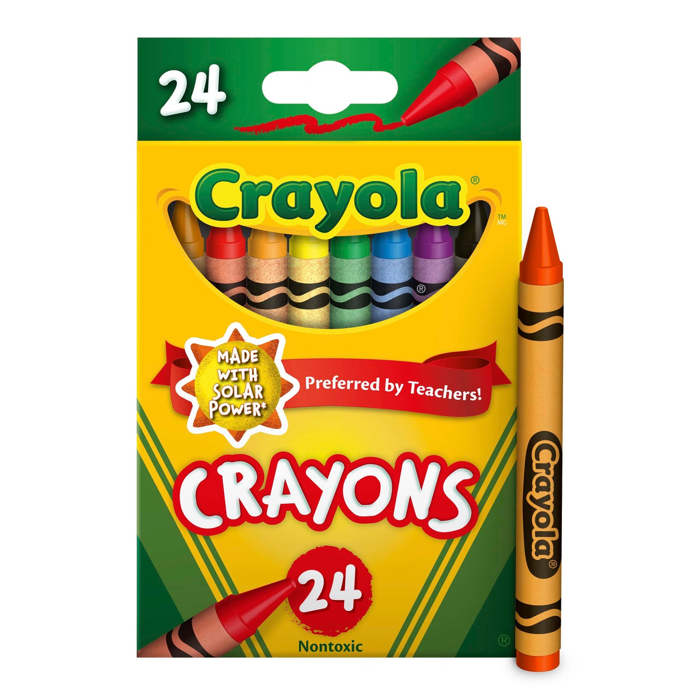 Walmart Crayola Crayons, 24 Count, Back to School Supplies, Classroom Must Haves for Teachers, Classic Colors, Gifts, 3+