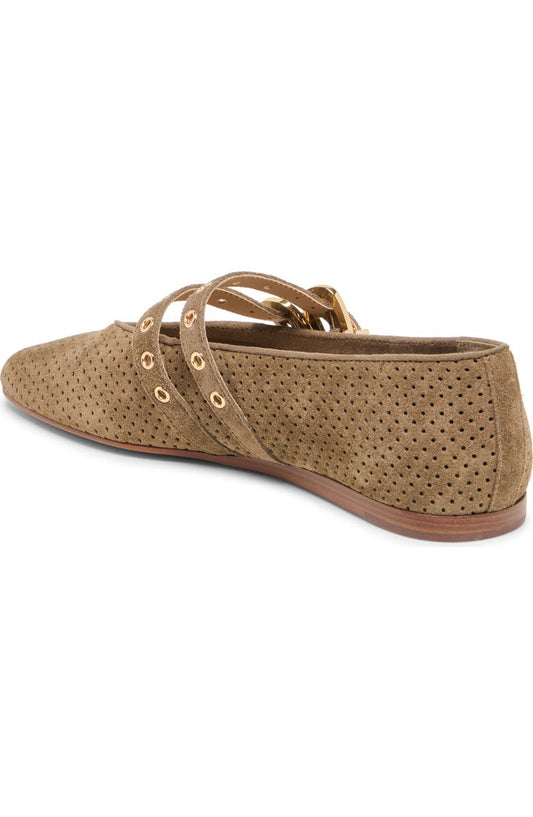 Dolce Vita Baylee Grommet Mary Jane Flat (Women)