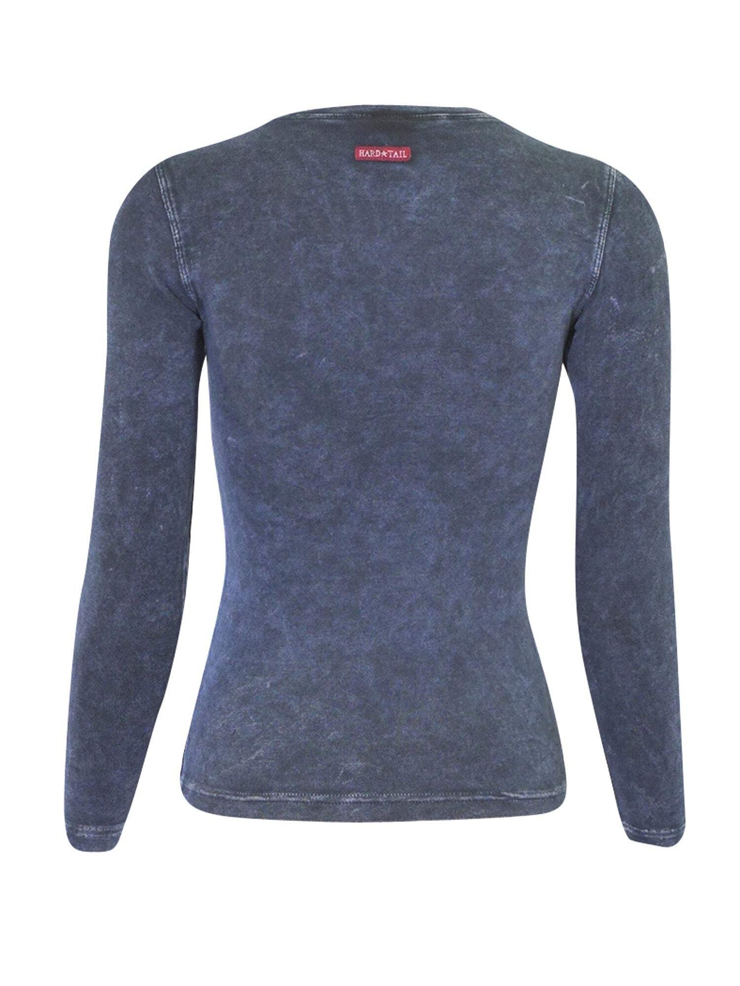 Walmart Hard Tail V-neck Long Sleeve T-shirt T-194
