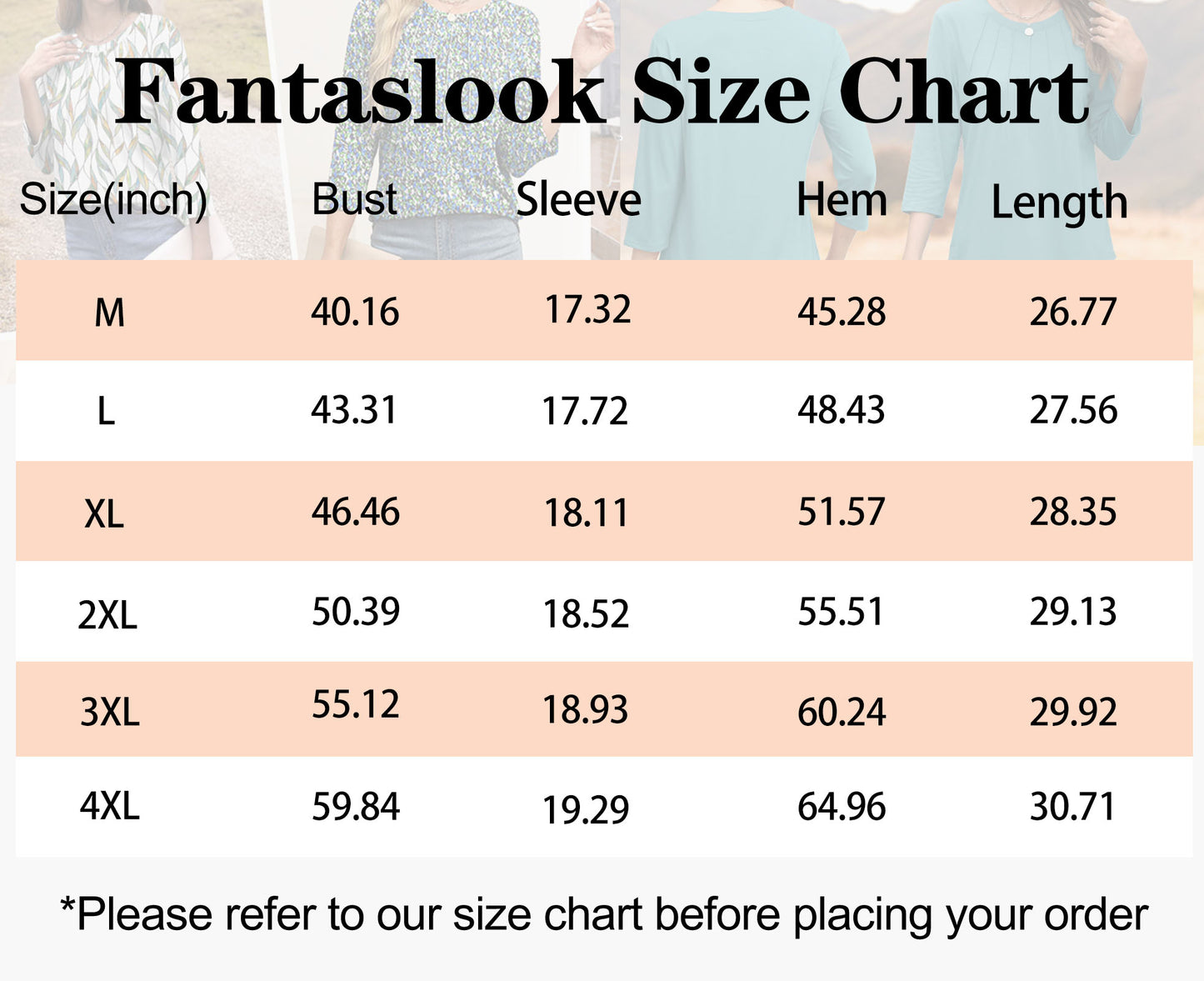 Walmart Fantaslook Womens Plus Size Tops 3/4 Sleeve Pleated Dressy Blouses Crew Neck Casual Tunic Tops Summer Shirts