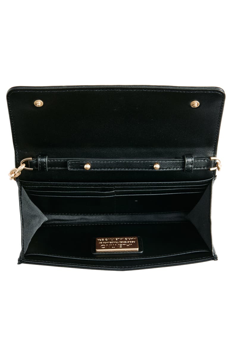 VALENTINO BY MARIO VALENTINO Cesare Quilt & Stud Leather Shoulder Bag