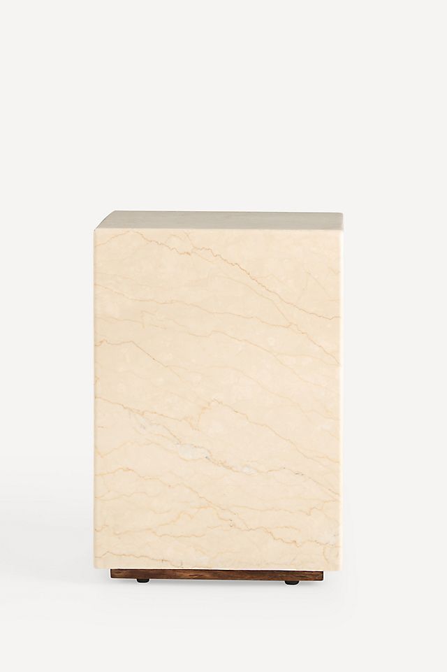 Anthropologie Grayson Marble Side Table