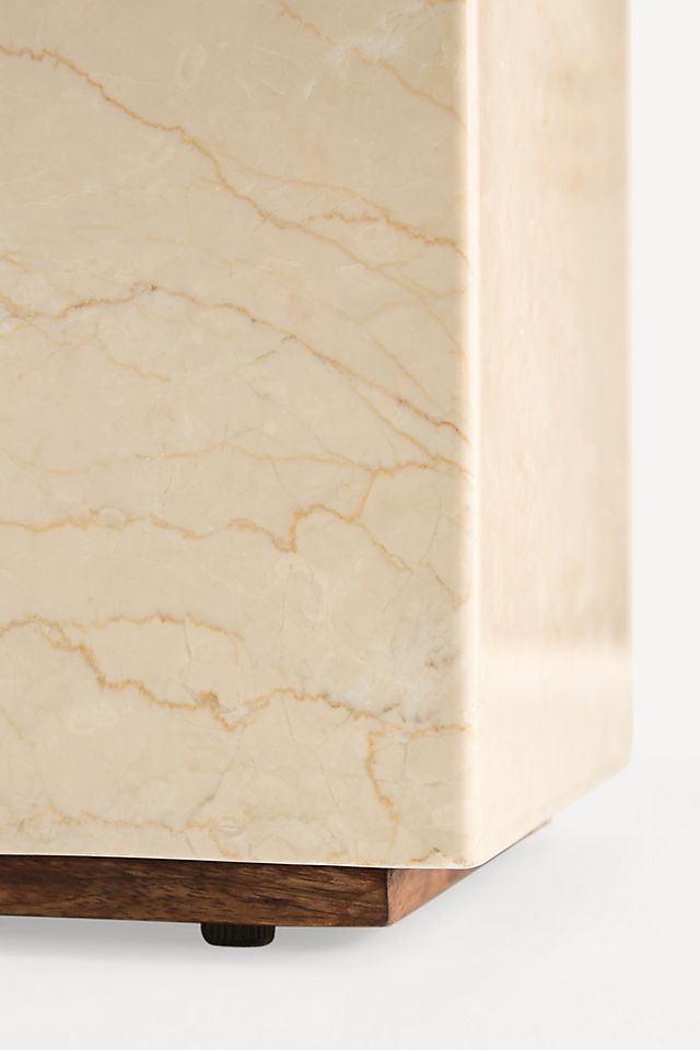 Anthropologie Grayson Marble Side Table