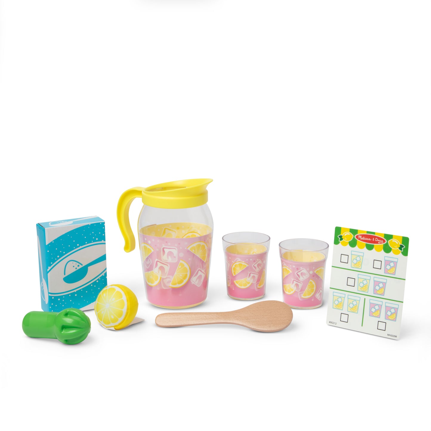 Walmart Melissa & Doug Lemonade Pretend Play Food and Drink Toy for Toddlers, Preschoolers, and Kids Ages 3+ - FSC Certified