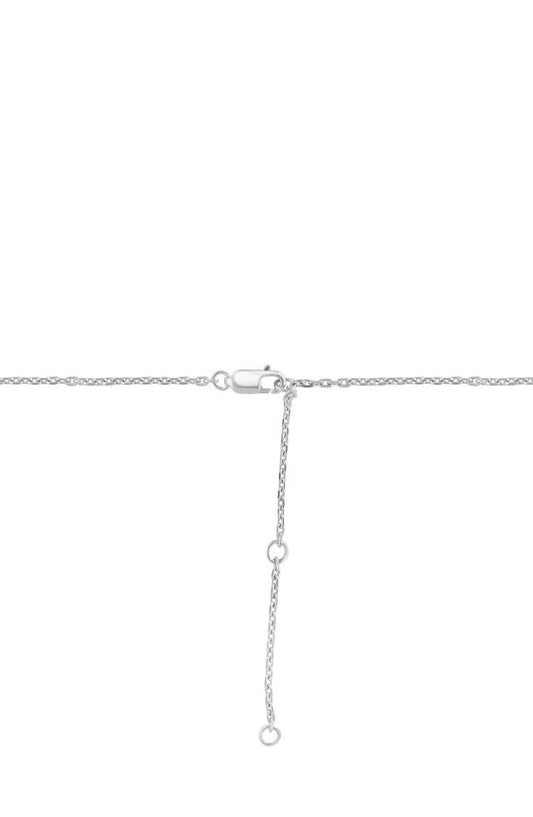 EFFY Sterling Silver Diamond Station Necklace - 0.07 ctw