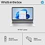 HP 15.6" LED Laptop, Intel Core i3-N305, 8GB RAM, 256GB SSD,+ 7 hours battery, Windows 11 (B42YPUA#ABA)