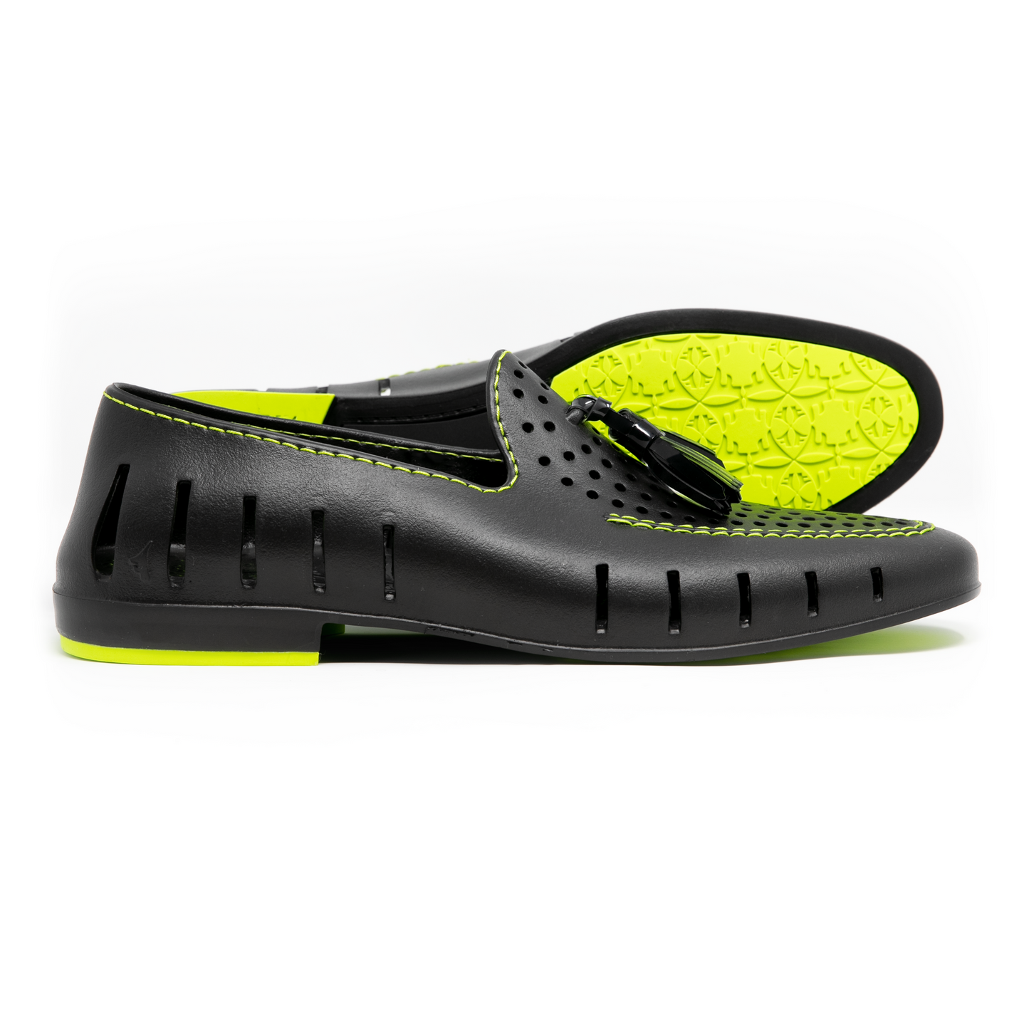 EXECUTIVE TASSEL - BLACK/ACID LIME - MENS - FINAL SALE