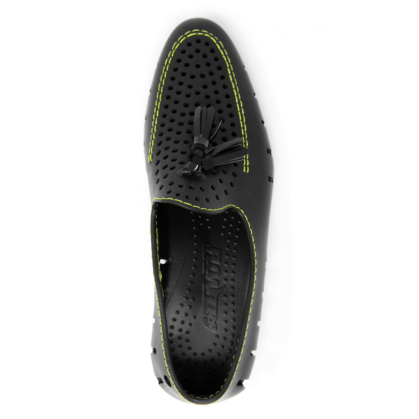 EXECUTIVE TASSEL - BLACK/ACID LIME - MENS - FINAL SALE