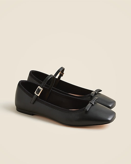 Andi keyhole ballet flats in leather