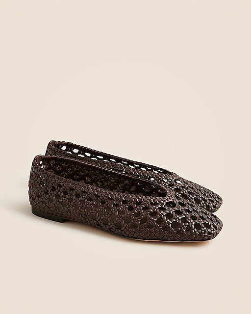 Andi keyhole ballet flats in leather