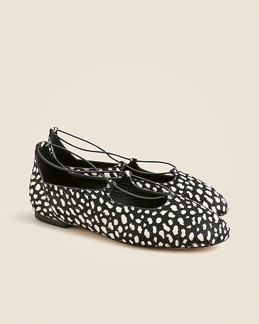 Andi keyhole ballet flats in leather