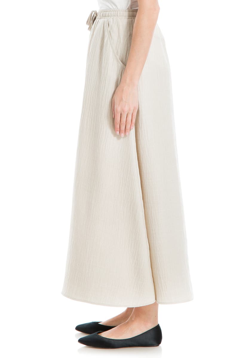 MAX STUDIO Textured Crop Maxi Skirt