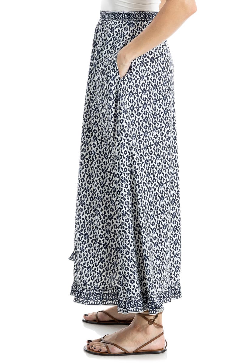 MAX STUDIO Printed Maxi Skirt