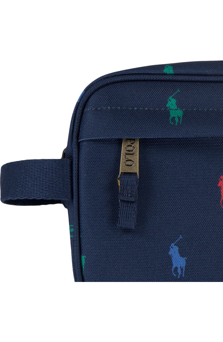 Ralph Lauren Kids' Pony Embroidered Dopp Kit