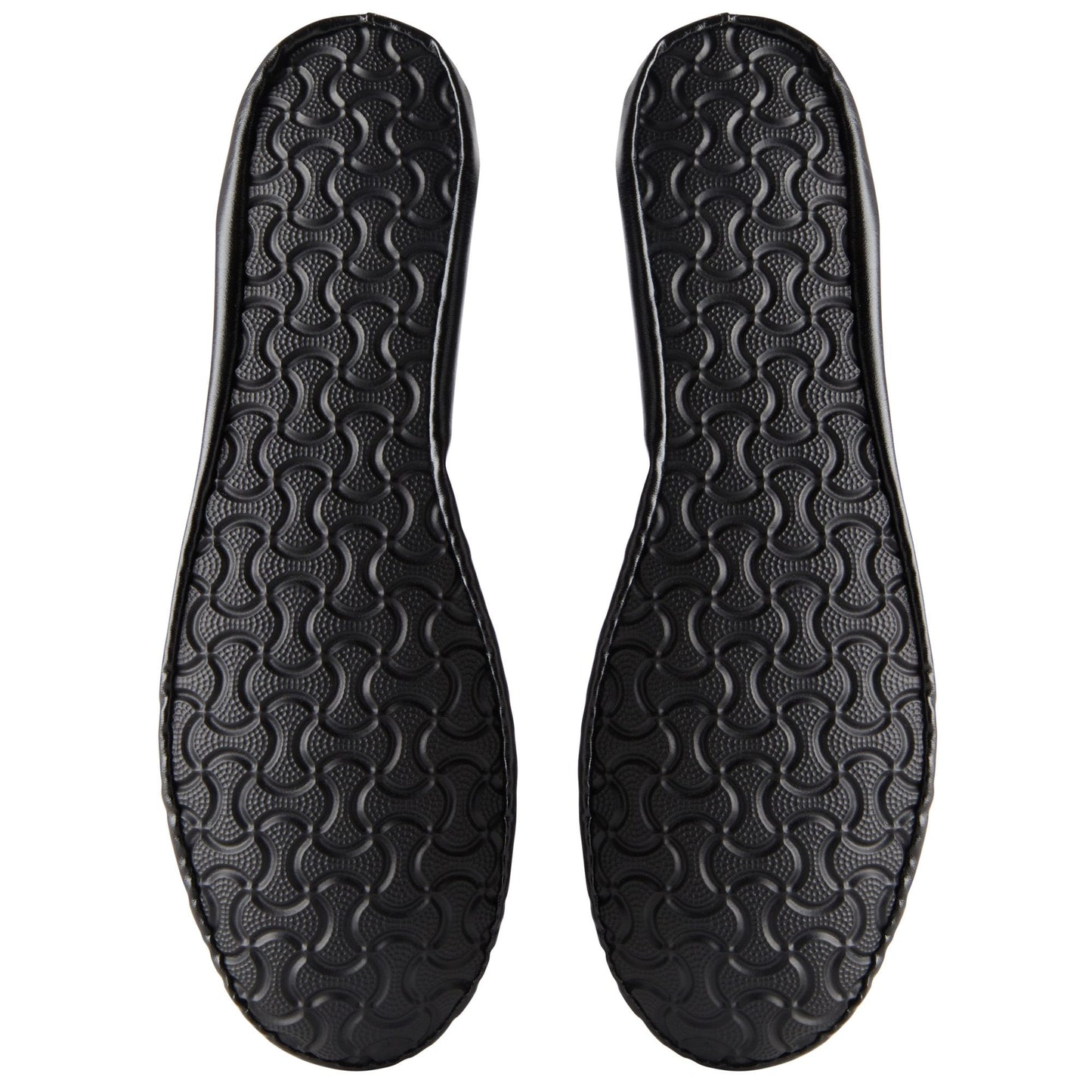 Walmart Black Foldable Ballet Flats for Women, Roll Up Flats with Zipper Pouch, US Size 8.5-9.5