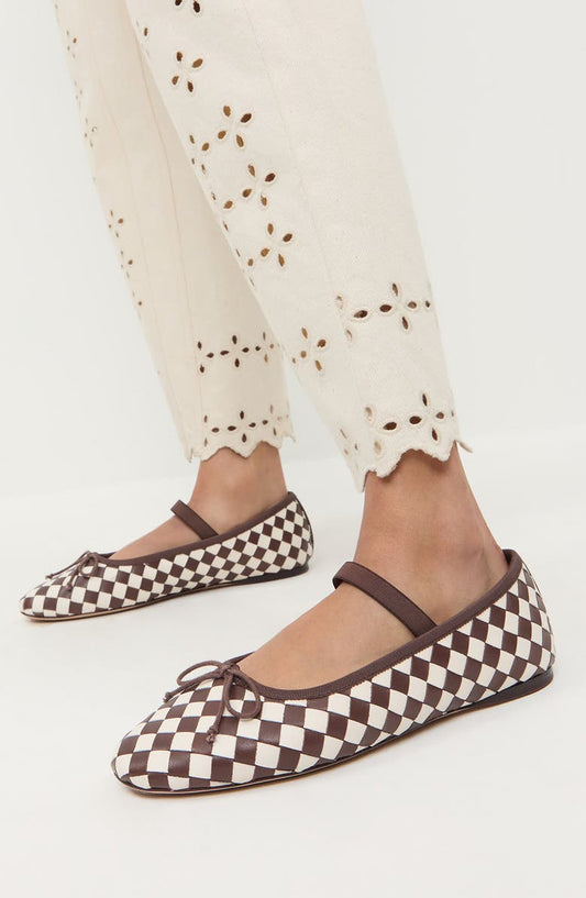Loeffler Randall Leonie Mary Jane Ballet Flat (Women)