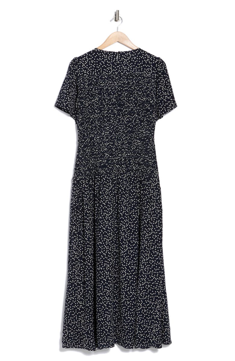 Madewell Smocked Midi Dress
