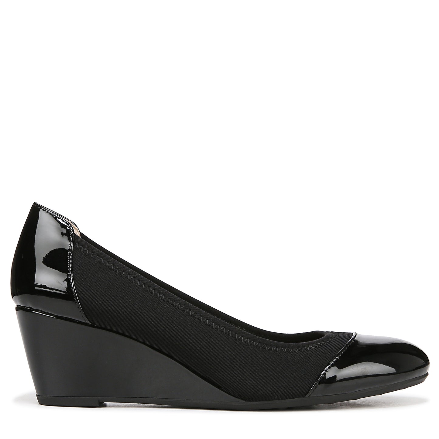 Walmart LifeStride Women's Juliana Cap Toe Wedge - Narrow, Medium, & Wide Width Available