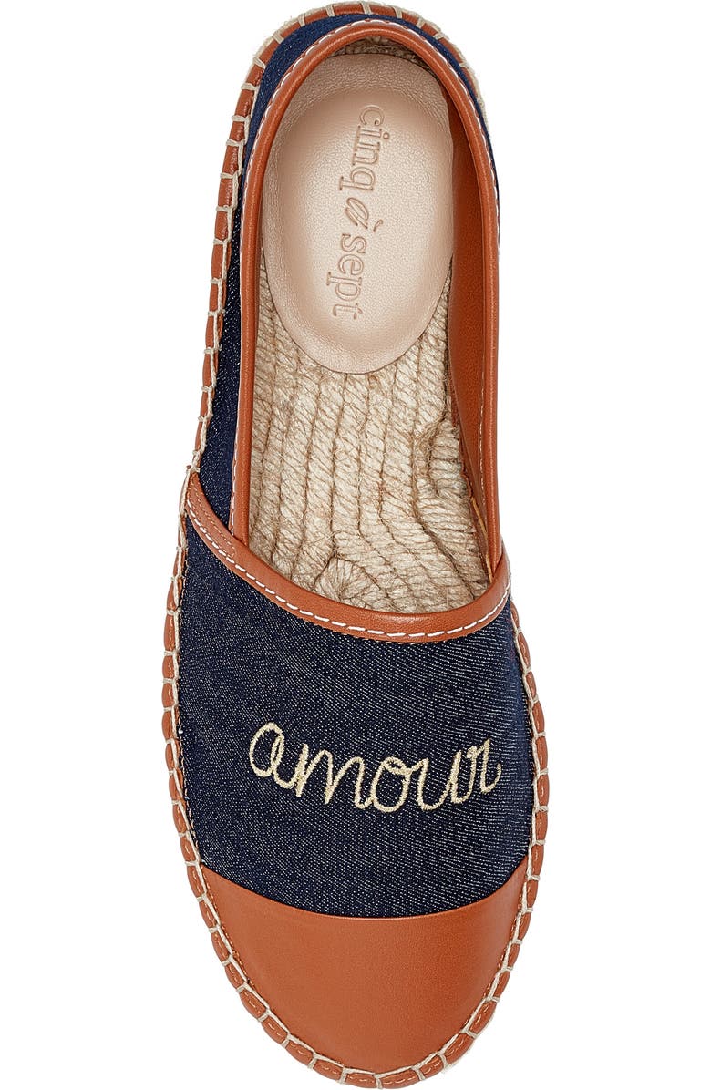 Cinq à Sept Jenna Denim Espadrille (Women)