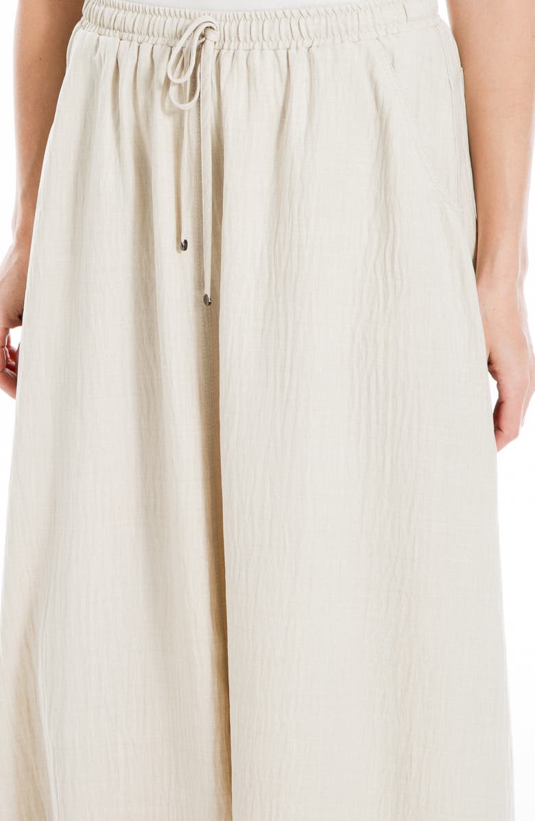 MAX STUDIO Textured Crop Maxi Skirt