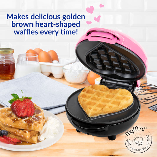 Walmart MyMini Heart Waffle Maker
